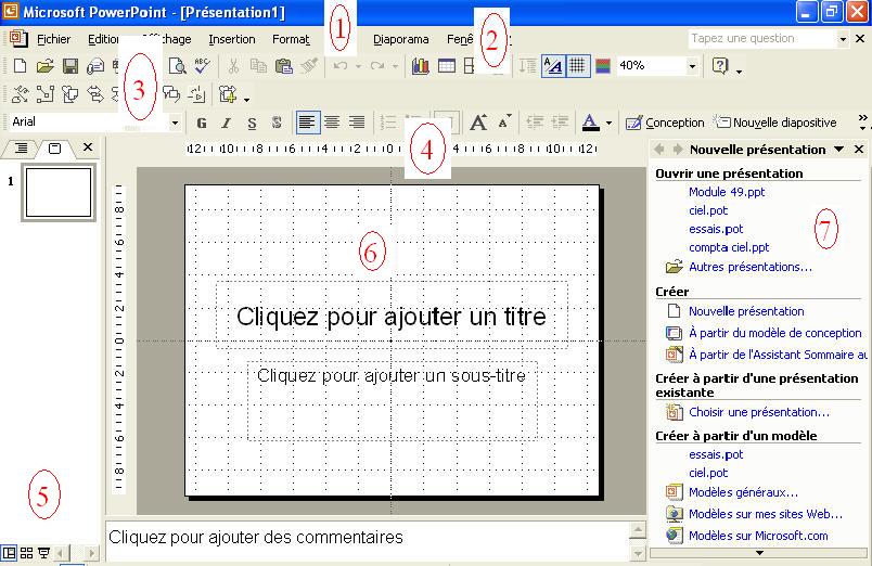 comment marche powerpoint 2007