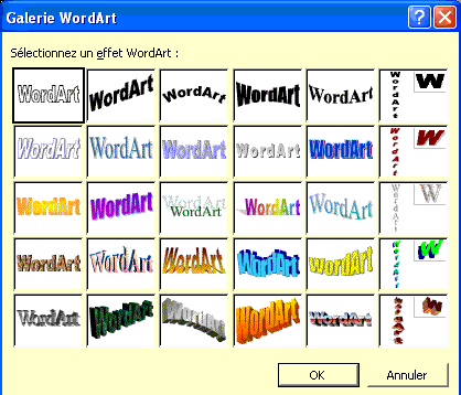 comment trouver wordart